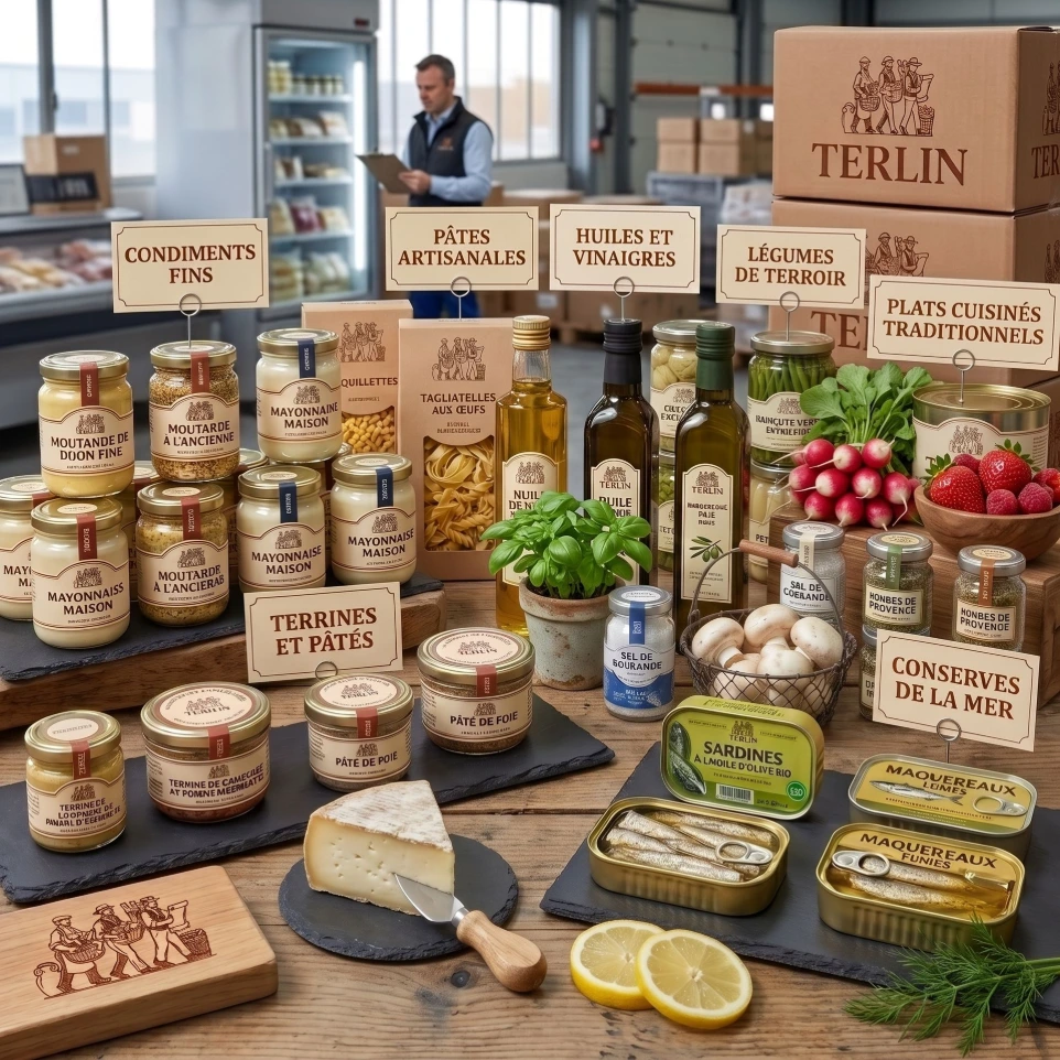 Produits agroalimentaires français export Terlin